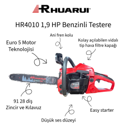 Rhuaruı HRC4010 1,9 Hp Benzinli Testere