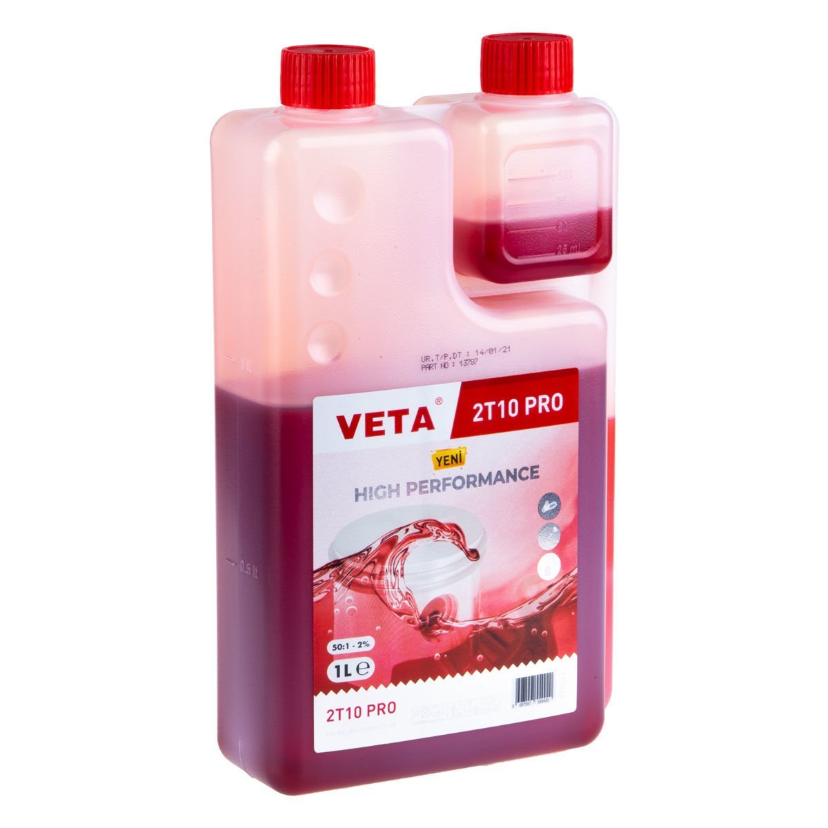 Veta 2 Zamanlı Motor Yağı 1 Lt. Ölçekli