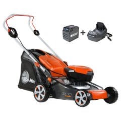 Oleo Mac Gi 44 P Akülü Çim Biçme Makinesi 5.0 Ah Akü + Şarj Cihazı