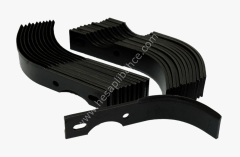 Benzinli Makineler Uyumlu Çapa Bıçağı 24 cm. 12 Sağ 12 Sol