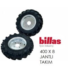 Teker Takımı Jantlı 400 x 8 Billas