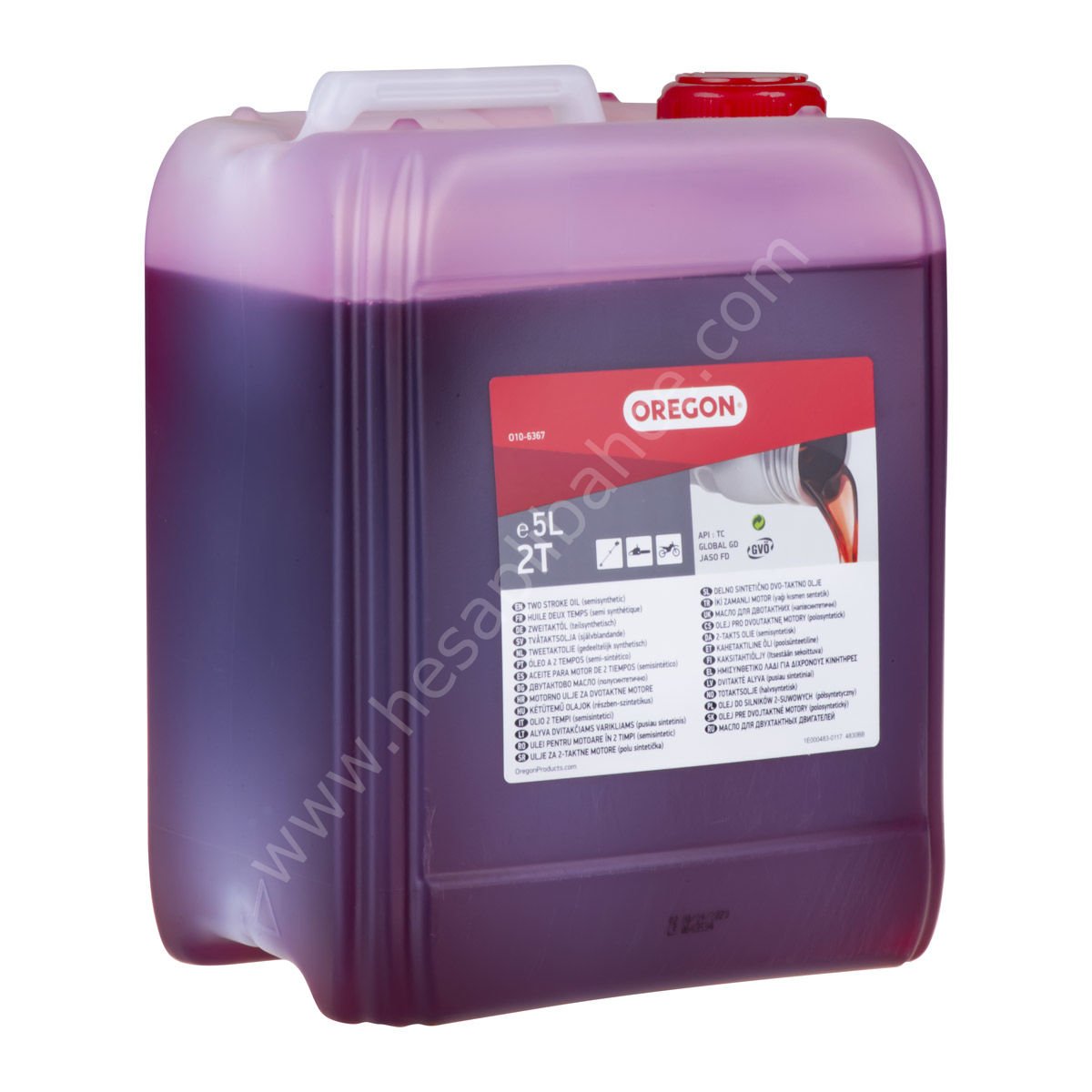 Oregon 2 Zamanlı Motor Yağı 5 Lt.