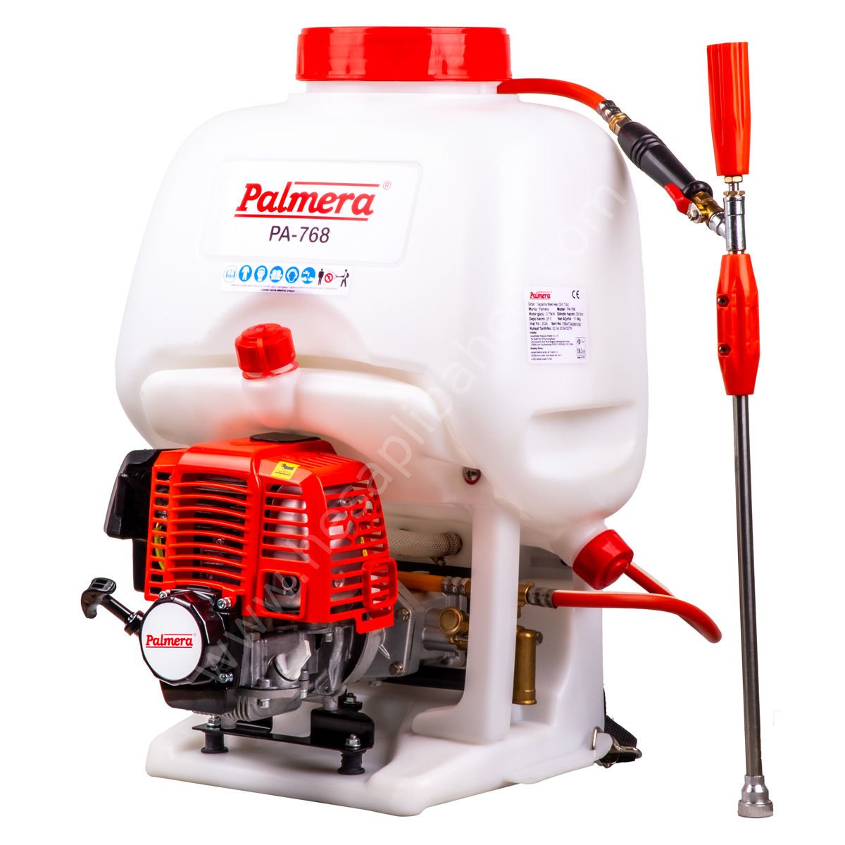 Palmera PA-768 EUR5 4 Zamanlı Sırt İlaçlama Pülverizatörü 25 Lt.