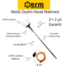 ERM Akülü Zeytin Hasat Makinesi
