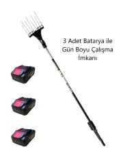 ERM Akülü Zeytin Hasat Makinesi 3 Akülü