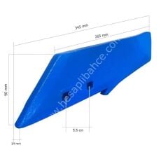 Ünlü Pulluk Uyumlu Parçalı Burun 14 mm. 5 Adet