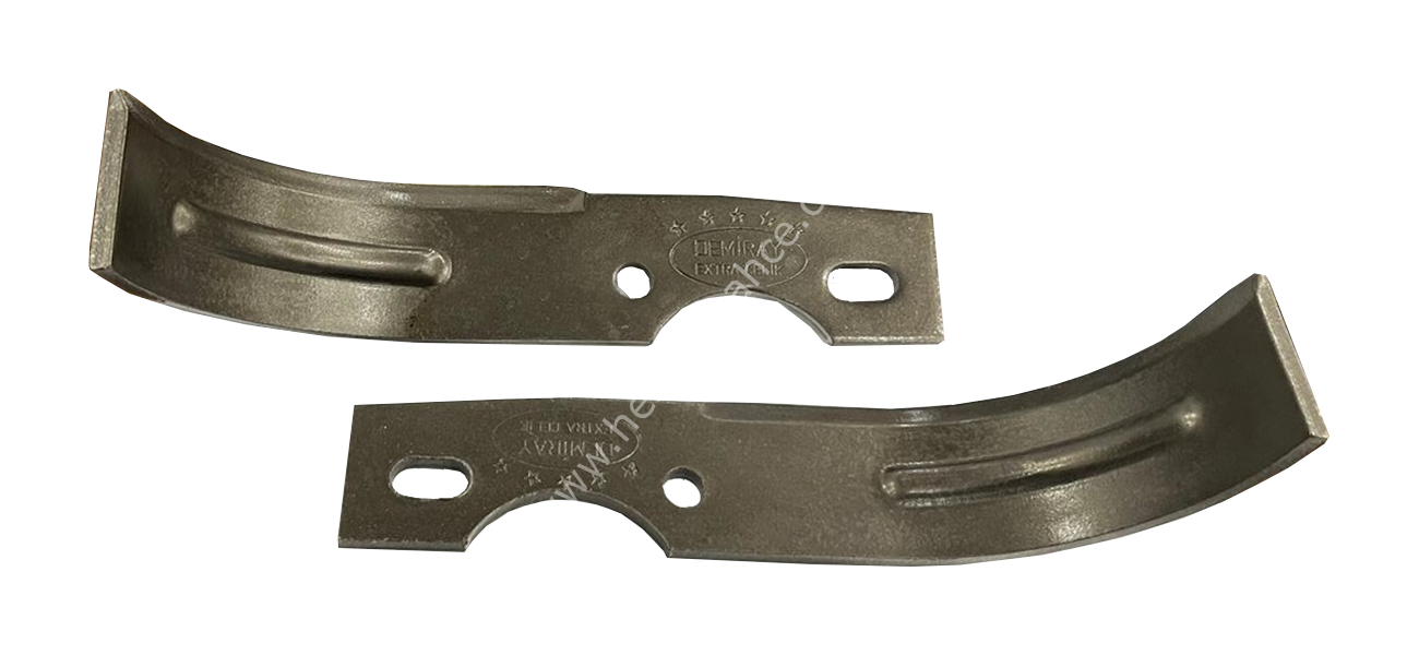 Dizel Çapa Bıçağı 24 Adet TAKIM Federli 26 cm