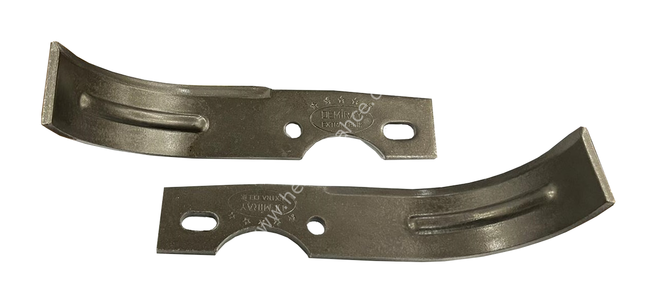 Dizel Çapa Bıçağı 24 Adet TAKIM Federli 26 cm