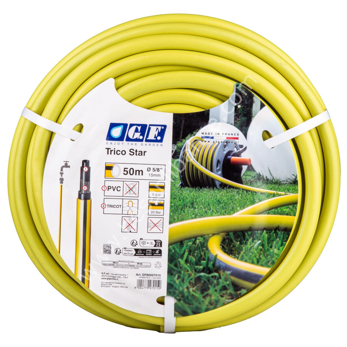 GF Bahçe Hortumu Trico Star 1/5'' 50 mt.