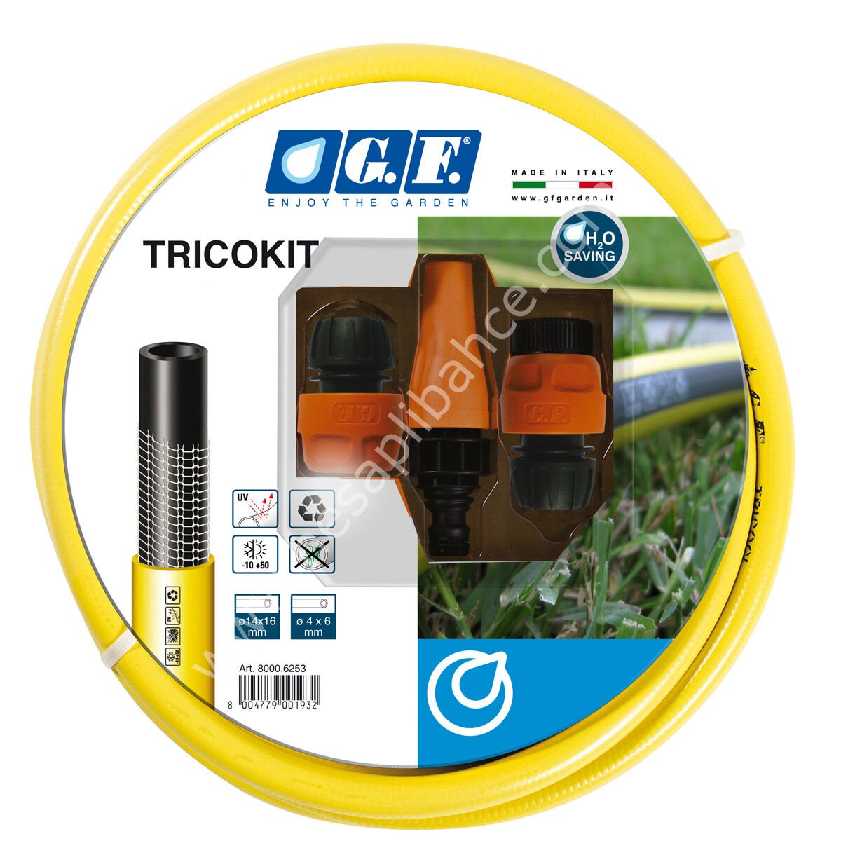 GF Bahçe Hortumu Tricogi 1/2'' 25 mt