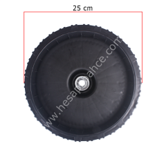 Çim Biçme Arka Teker 25 cm. Şanzımanlı