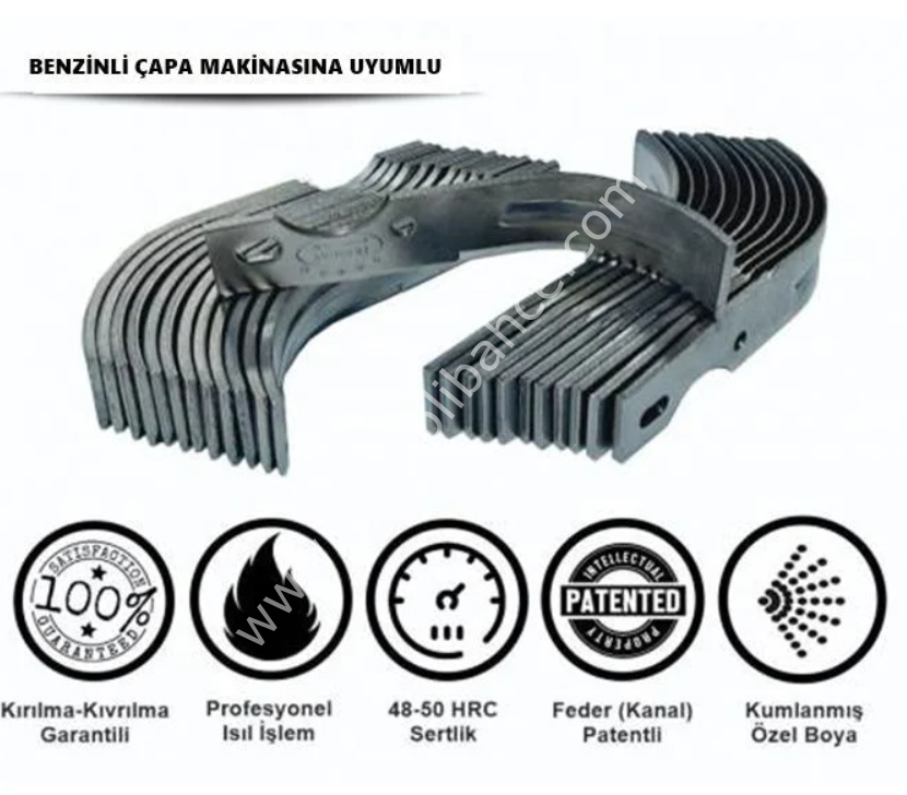 Antrac Benzinli Çapa Bıçağı TAKIM
