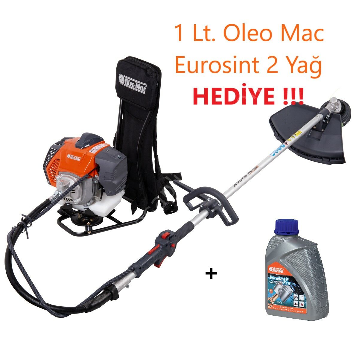 Oleo Mac BCH 500 BP Sırt Tırpanı Eur5 Motorlu